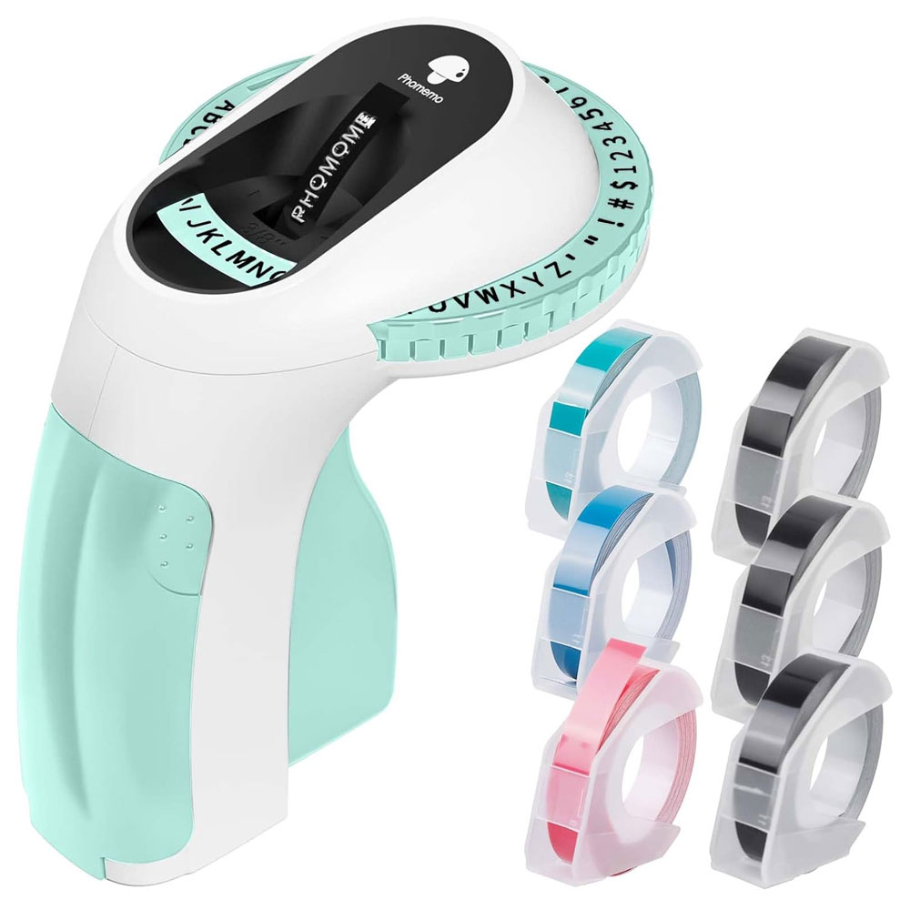 Label Printer Tape - E975 엠보싱 라벨 프린터, 3D 라벨