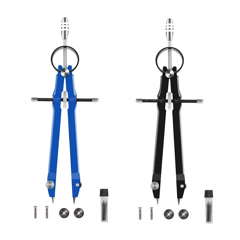 Compass Geometry Set - 잠금 수학 및 정밀 나침반 금속이