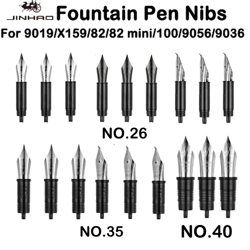 Fountain Pen Ink - 3/1 PCS JINHAO 9019/X159/82/82 미니/100/9056/9036 만년필
