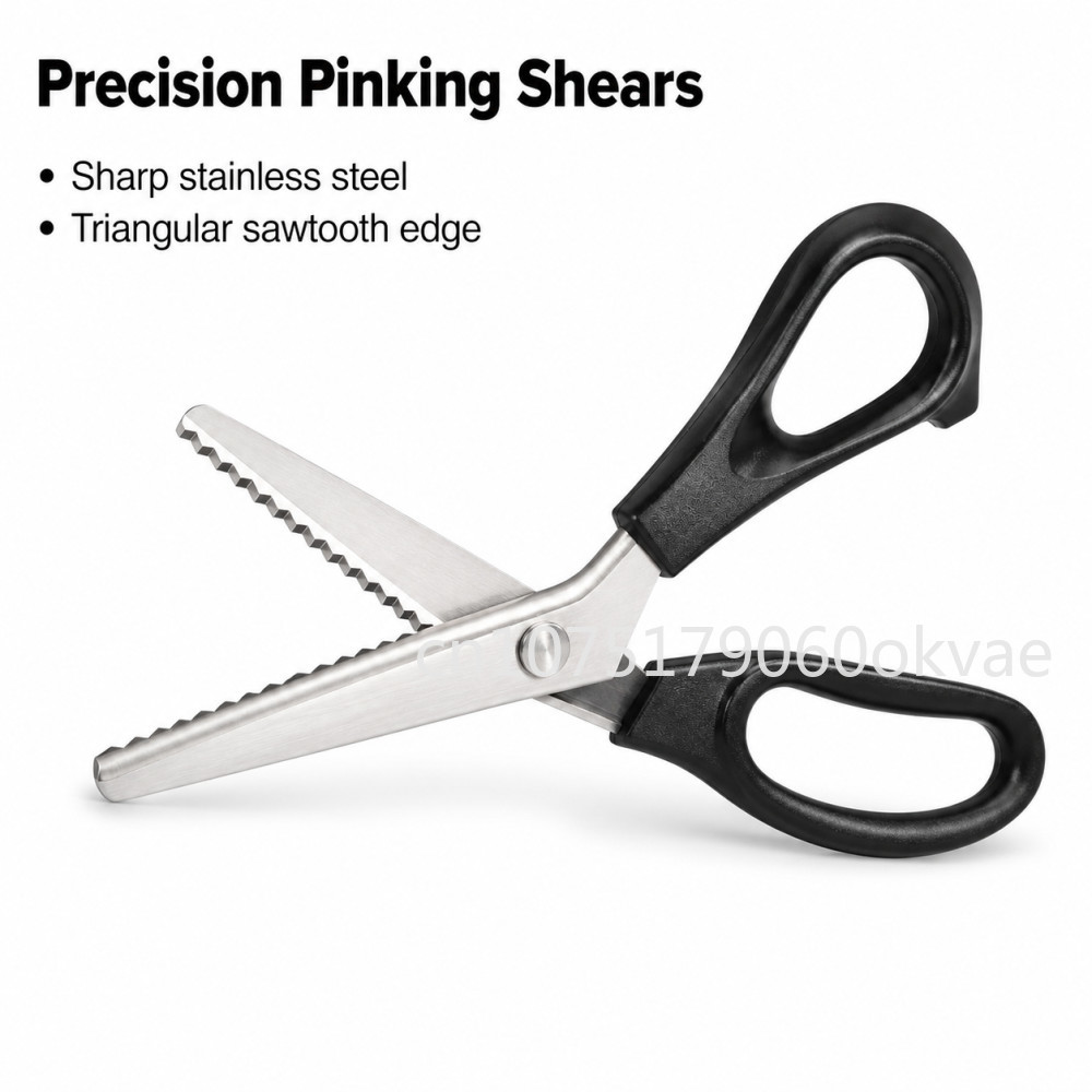 전문 재단사용 가위, 원단 재봉 공예용 삼각형 톱니 지 - Scissors Stainless Craft 리뷰 및 가격