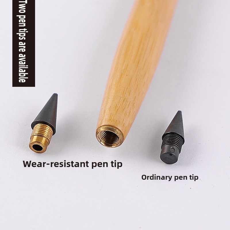 나무로 만든 영구 연필, 깎을 필요 없음, 깨지지 않음 - Office Stationery And Supply 리뷰 및 가격