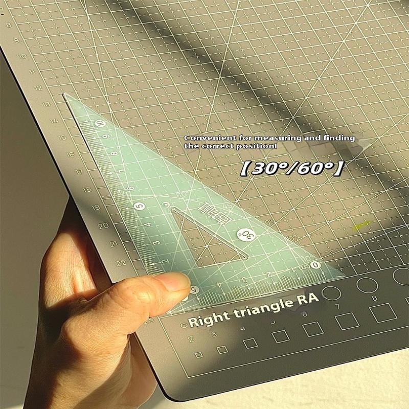 4 개/대 15CM 젤리 눈금자 세트 두꺼운 측정 문구 - Ruler Set Transparent 리뷰 및 가격