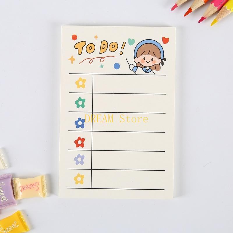 찢을 수 있는 끈적이지 않는 메모 과일 손 계정 메모  - Office Stationery Supply List 리뷰 및 가격