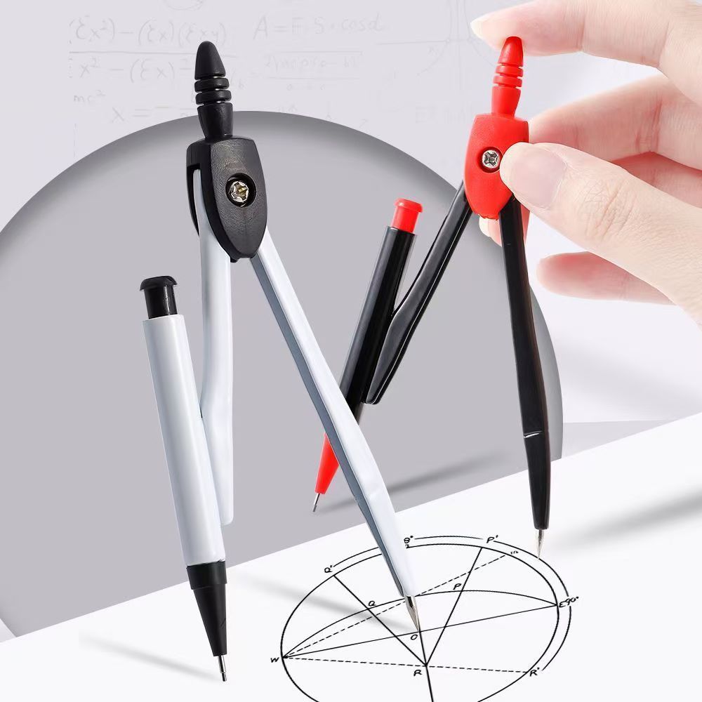 금속 컴퍼스 전문 수학 기하학 연필 패턴 포함 학교 학 - Compass Geometry Set 리뷰 및 가격