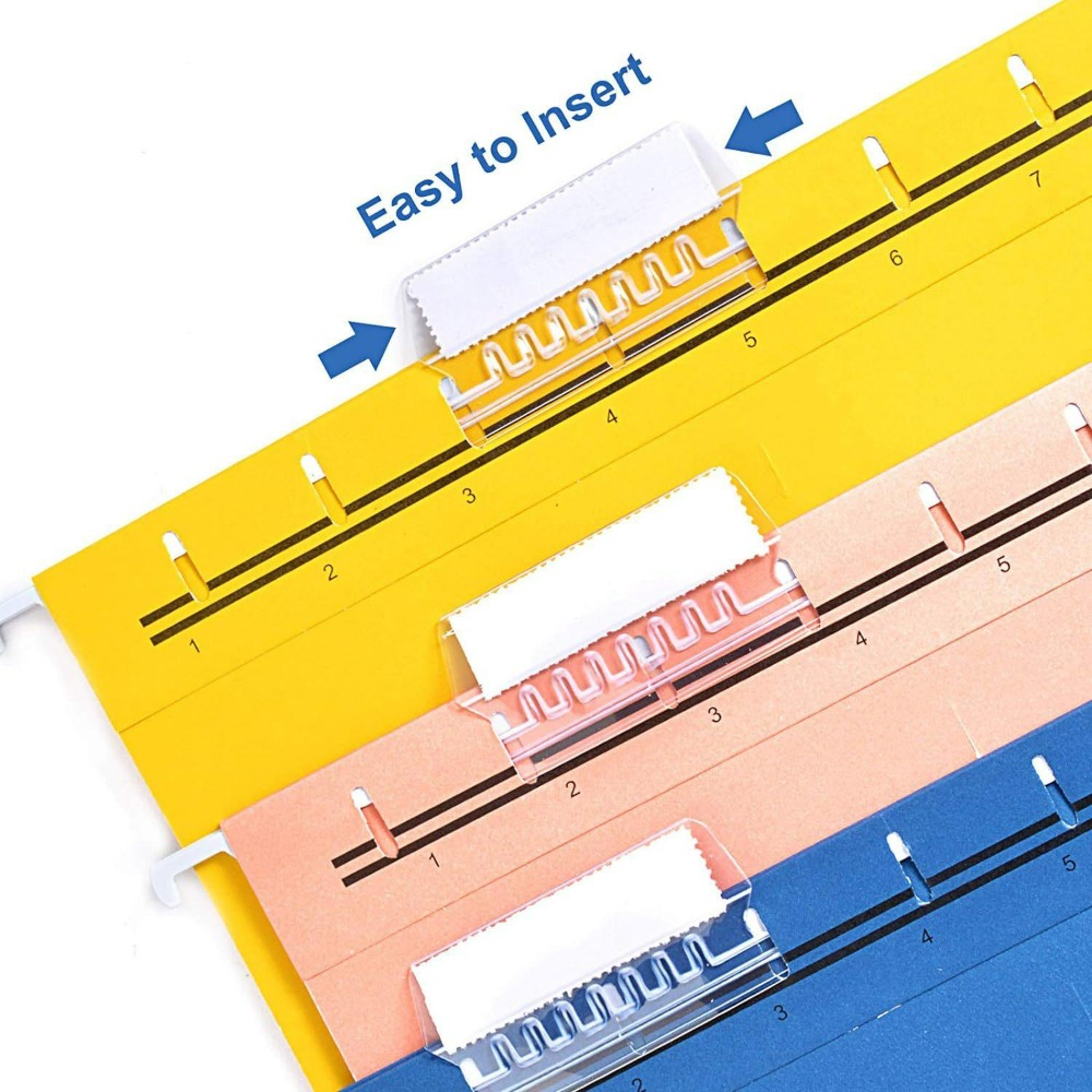 20-60Pcs 투명 교수형 폴더 탭 교수형 폴더용 삽 - File Folder Hanging 리뷰 및 가격