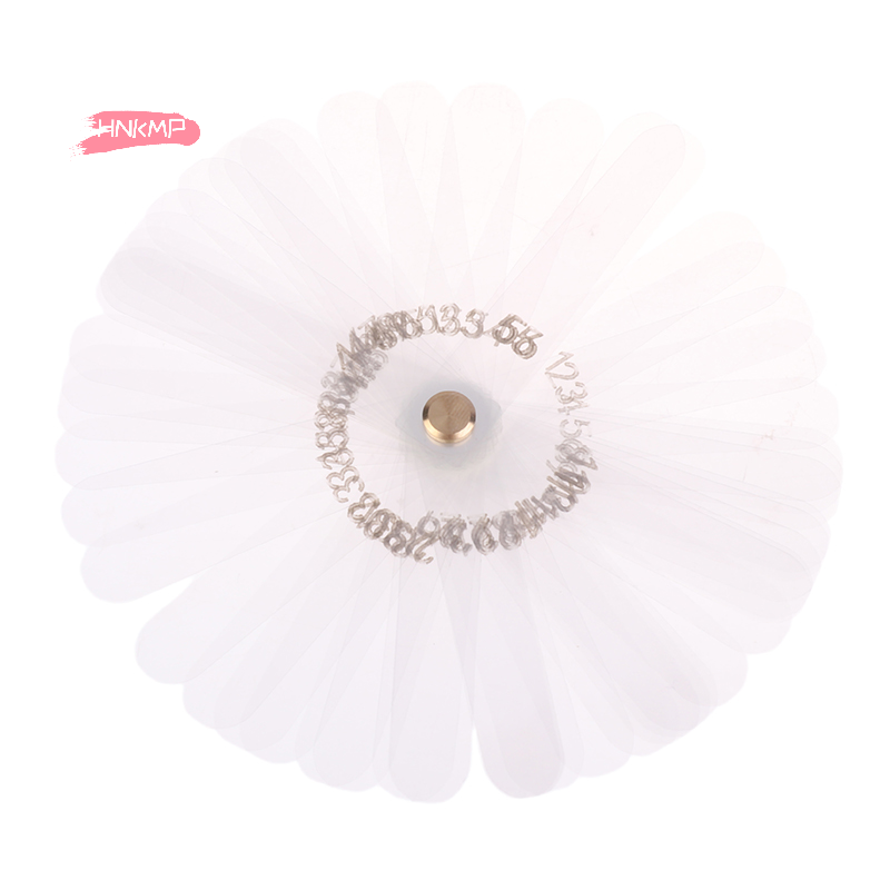 56개 치간 간격 축소 게이지 자 0.1mm 치아 측정 - Ruler Set Transparent 리뷰 및 가격