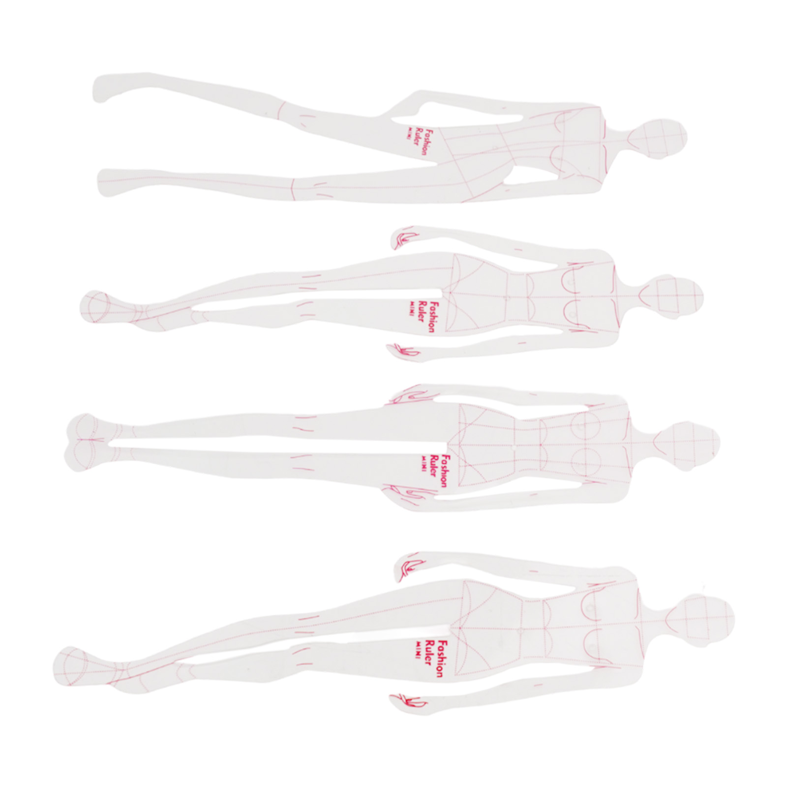투명 플라스틱 패션 디자인 자 세트 (의류 일러스트레이 - Ruler Set Transparent 리뷰 및 가격