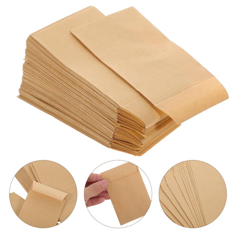 100Pcs 작은 크래프트 씨앗 봉투 동전 스탬프 버튼 - Letter Envelope Kraft 리뷰 및 가격