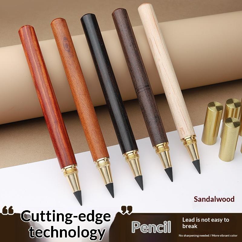 뜨거운 나무 HB 무잉크 연필 드로잉 쓰기 미술 그림  - Office Stationery And Supply 리뷰 및 가격