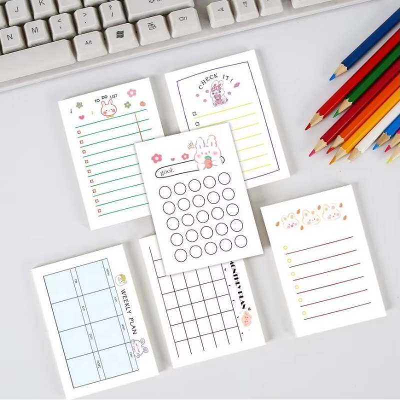 할 일 목록 메모장, 귀여운 학교 문구 메모 패드, 휴 - Office Stationery Supply List 리뷰 및 가격