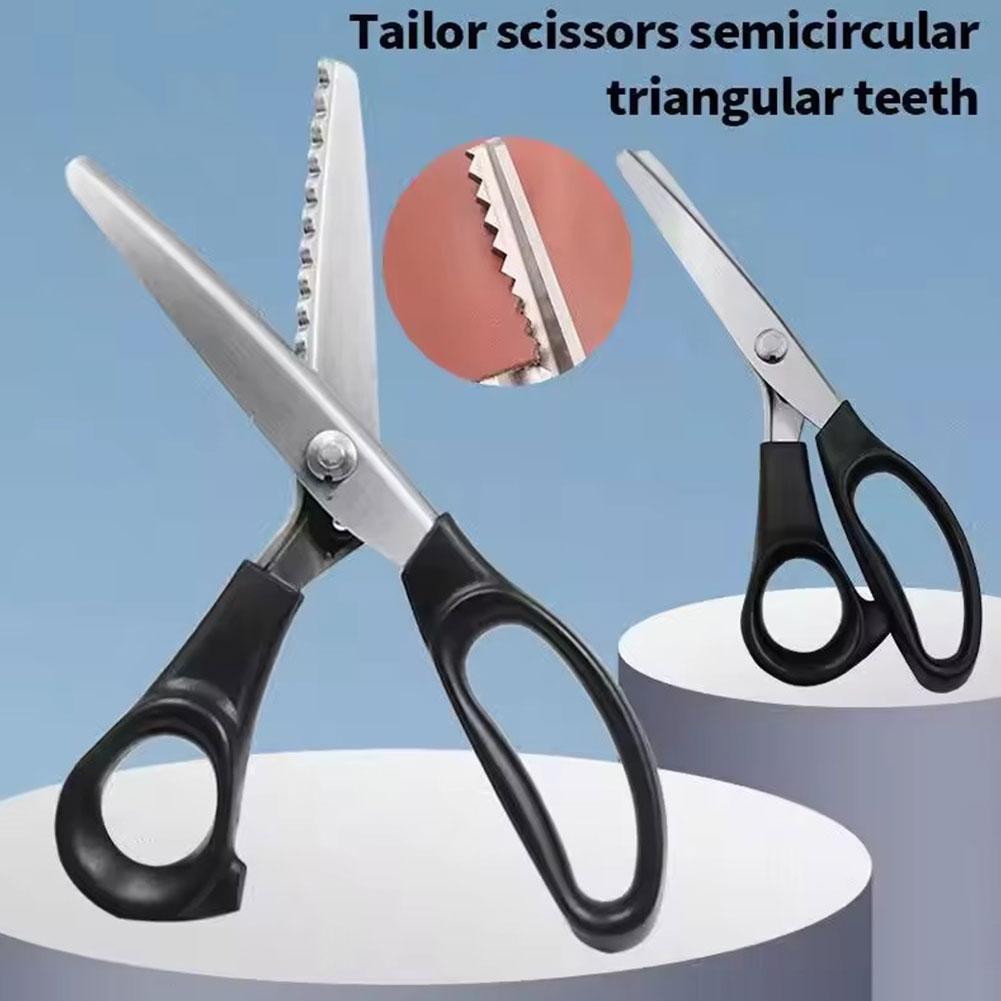 스테인리스 스틸 핑킹 가위 지그재그 가위 삼각형 이빨  - Scissors Stainless Craft 리뷰 및 가격