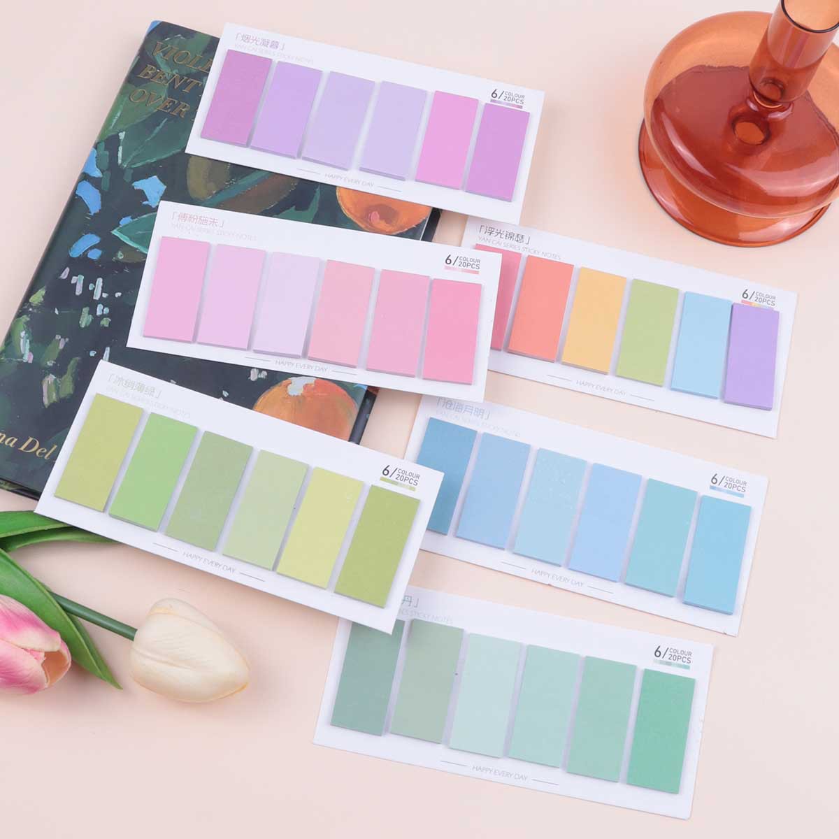 120매 스티커 메모지 (자 포함) - 인덱스 탭, 페 - Office Stationery Supply List 리뷰 및 가격