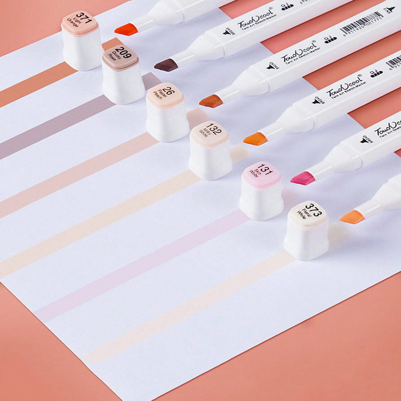 Bview Art 6/12Pcs 양방향 컬러 오일 마커 - Office Stationery And Supply 리뷰 및 가격