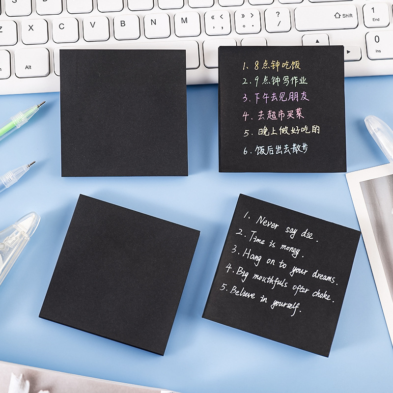 블랙앤타임즈 스티키 노트 할 일 목록 메모 패드 노트패 - Office Stationery Supply List 리뷰 및 가격