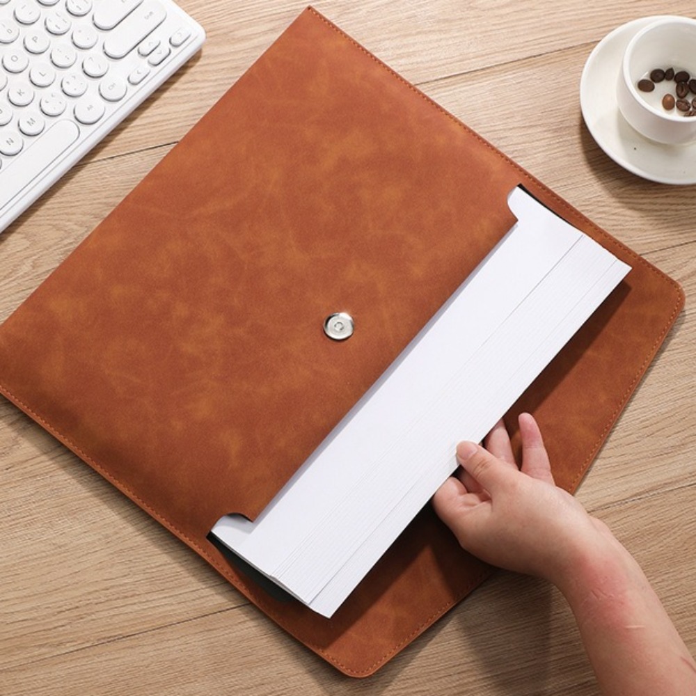 파일 가방 PU 가죽 아카이브 폴더 보관 봉투 가방 노 - Office Stationery And Supply 리뷰 및 가격