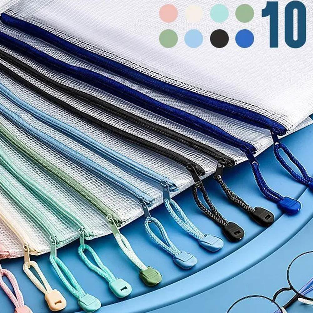 10Pcs Morandi 라이트 컬러 시리즈 메쉬 문구 - Office Stationery And Supply 리뷰 및 가격